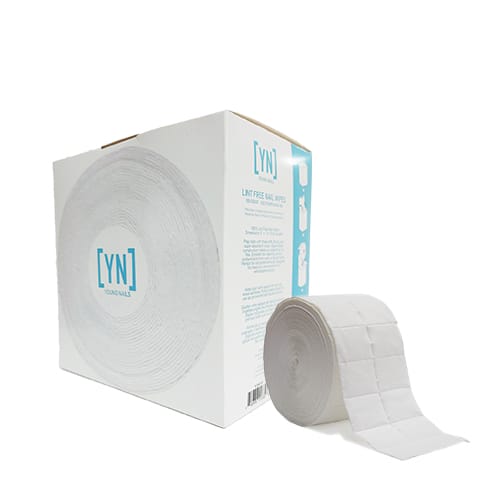 YOUNG NAILS LINT-FREE 8 PLY NAIL WIPES 500 PACK