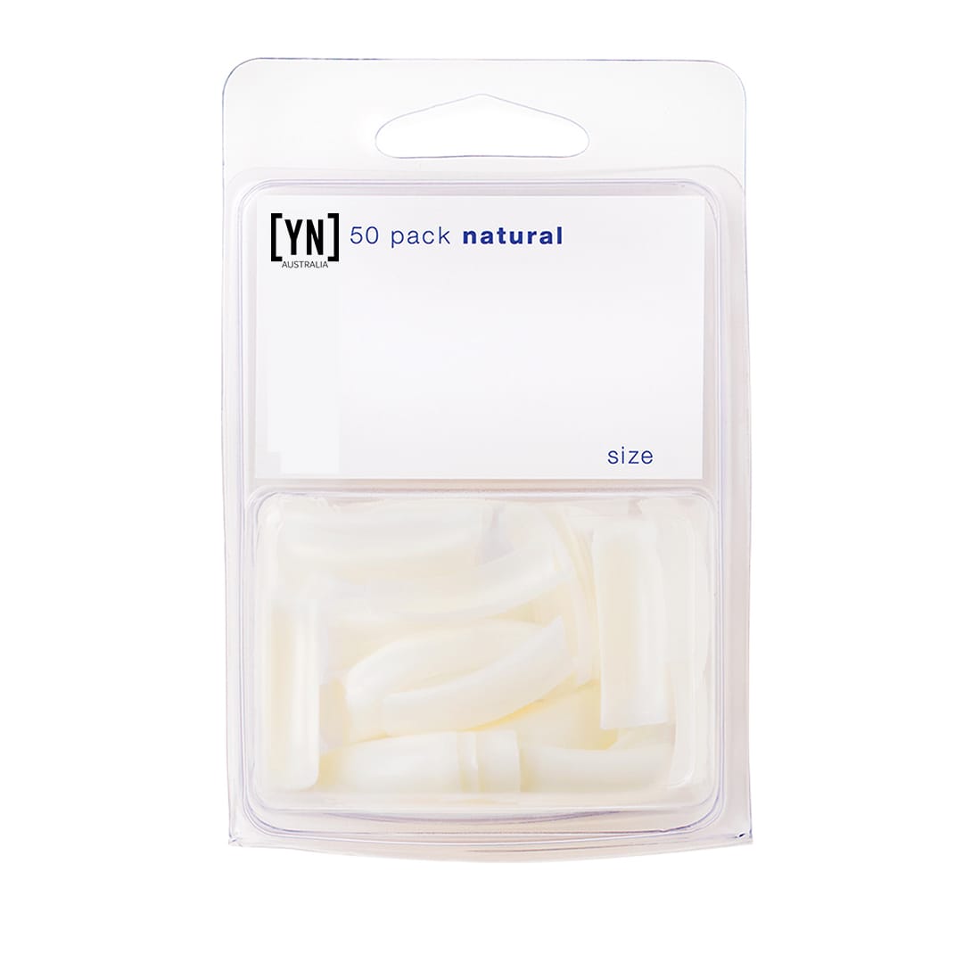 YOUNG NAILS NATURAL TIPS 50 PACK #7