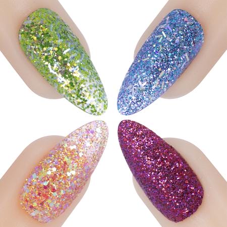 YOUNG NAILS 7G BLUE MOON GLITTER