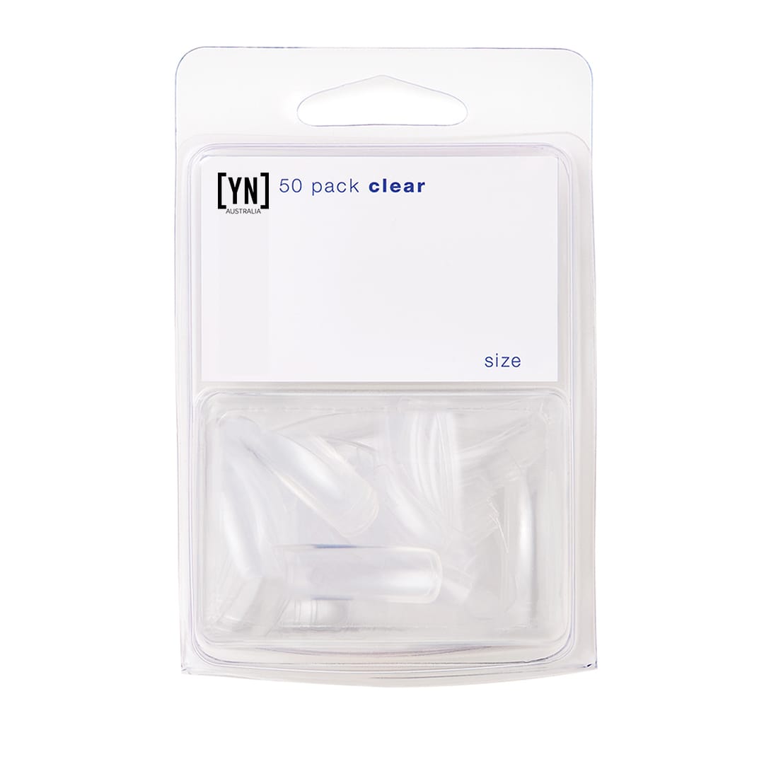 YOUNG NAILS CLEAR TIPS 50 PACK #6